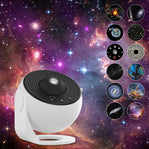 Night Light Galaxy Projector Starry Sky Projector 360° Rotate Planetarium Lamp for Kids Bedroom Valentines Day Gift Wedding Deco