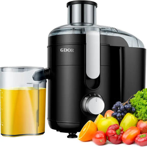 [Best Seller] Juicer with Titanium Enhanced Cut Disc, Dual Speeds Centrifugal Extractor Machines with Optional 2.5